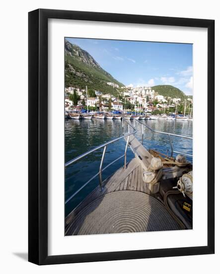 Kas, Antalya Province, Anatolia, Turkey, Asia Minor, Eurasia-null-Framed Photographic Print