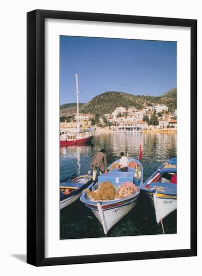 Kas Harbour, Turkey-Vivienne Sharp-Framed Photographic Print