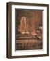 Kasagi Mandara, Painting on Silk, Japan-null-Framed Giclee Print