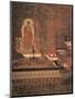 Kasagi Mandara, Painting on Silk, Japan-null-Mounted Giclee Print