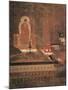 Kasagi Mandara, Painting on Silk, Japan-null-Mounted Giclee Print