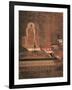 Kasagi Mandara, Painting on Silk, Japan-null-Framed Giclee Print