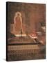 Kasagi Mandara, Painting on Silk, Japan-null-Stretched Canvas