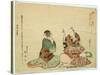 Kasanui-Katsushika Hokusai-Stretched Canvas
