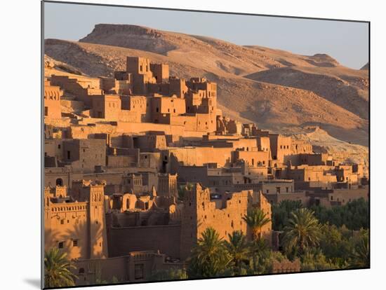 Kasbah Ait Benhaddou, Backdrop to Many Hollywood Epic Films, Near Ouarzazate, Morocco-Lee Frost-Mounted Photographic Print