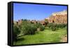 Kasbah, Ait-Benhaddou, UNESCO World Heritage Site, Morocco, North Africa, Africa-Simon Montgomery-Framed Stretched Canvas