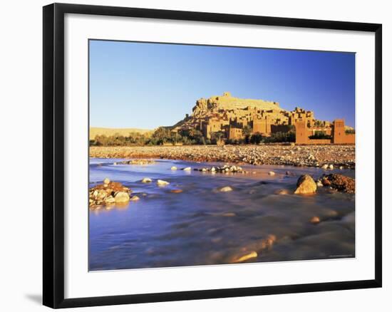 Kasbah Ait Benhaddou, Unesco World Heritage Site, Near Ouarzazate, Morocco, North Africa, Africa-Lee Frost-Framed Photographic Print