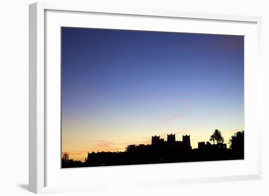 Kasbah Amerhidil, Skoura, Ouarzazate Region, Morocco, North Africa, Africa-Neil-Framed Photographic Print