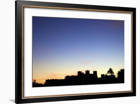 Kasbah Amerhidil, Skoura, Ouarzazate Region, Morocco, North Africa, Africa-Neil-Framed Photographic Print