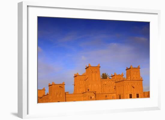 Kasbah Amerhidil, Skoura, Ouarzazate Region, Morocco, North Africa, Africa-Neil-Framed Photographic Print