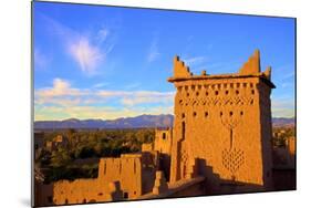 Kasbah Amerhidil, Skoura, Ouarzazate Region, Morocco, North Africa, Africa-Neil-Mounted Photographic Print