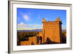 Kasbah Amerhidil, Skoura, Ouarzazate Region, Morocco, North Africa, Africa-Neil-Framed Photographic Print