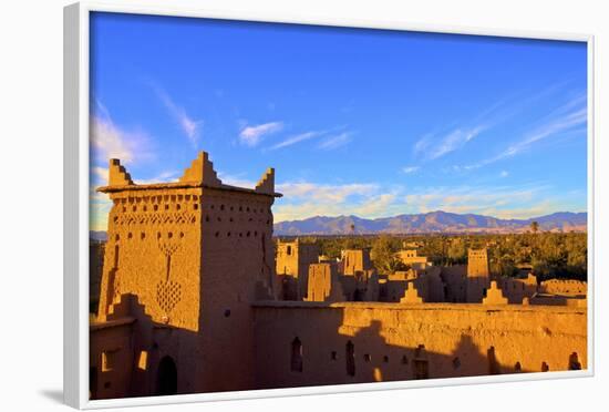 Kasbah Amerhidil, Skoura, Ouarzazate Region, Morocco, North Africa, Africa-Neil-Framed Photographic Print