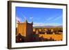 Kasbah Amerhidil, Skoura, Ouarzazate Region, Morocco, North Africa, Africa-Neil-Framed Photographic Print