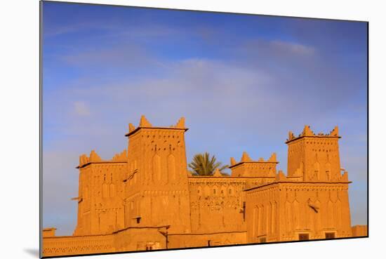 Kasbah Amerhidil, Skoura, Quarzazate Region, Morocco, North Africa-Neil Farrin-Mounted Photographic Print