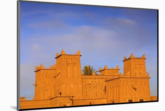 Kasbah Amerhidil, Skoura, Quarzazate Region, Morocco, North Africa-Neil Farrin-Mounted Photographic Print