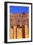 Kasbah at Tamnougalt, Morocco, North Africa, Africa-Neil-Framed Photographic Print