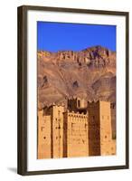 Kasbah at Tamnougalt, Morocco, North Africa, Africa-Neil-Framed Photographic Print