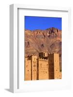 Kasbah at Tamnougalt, Morocco, North Africa, Africa-Neil-Framed Photographic Print