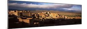 Kasbah Bathed in Storm Light, Nkob, Morocco, North Africa, Africa-Lee Frost-Mounted Photographic Print