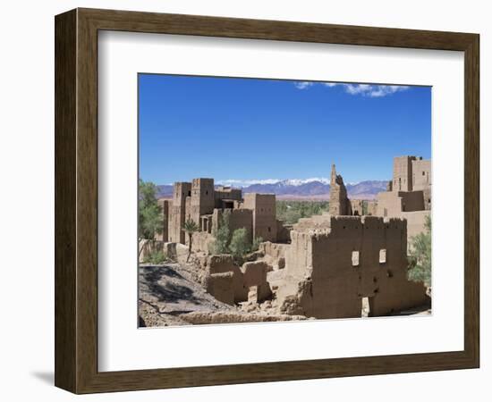 Kasbah, Dades Valley, and the Atlas Mountains, Morocco, North Africa, Africa-Simon Harris-Framed Photographic Print