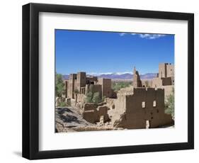 Kasbah, Dades Valley, and the Atlas Mountains, Morocco, North Africa, Africa-Simon Harris-Framed Photographic Print