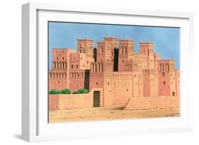 Kasbah, Southern Morocco, 1998-Larry Smart-Framed Giclee Print