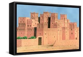 Kasbah, Southern Morocco, 1998-Larry Smart-Framed Stretched Canvas