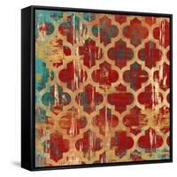 Kasbah Tile 1-Devon Ross-Framed Stretched Canvas