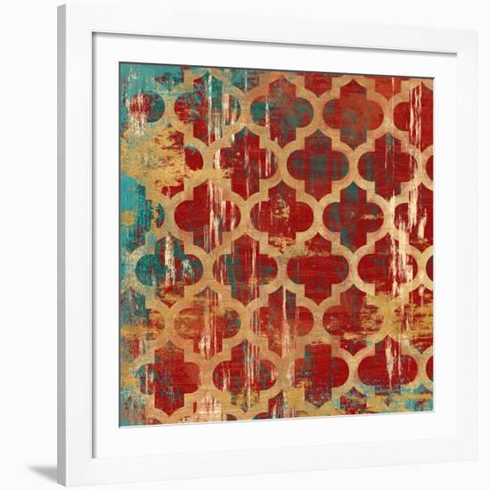 Kasbah Tile 1-Devon Ross-Framed Art Print