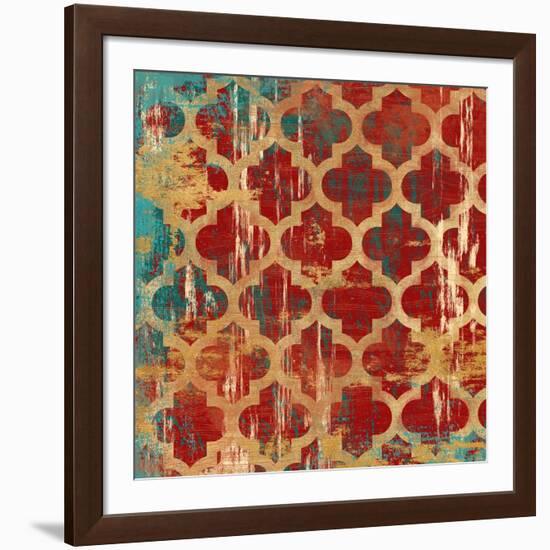 Kasbah Tile 1-Devon Ross-Framed Art Print