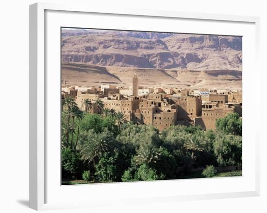 Kasbahs in the Draa Valley, Morocco, North Africa, Africa-R H Productions-Framed Photographic Print