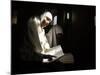 Kashmiri Muslim Girls Read the Holy Quran at Jamia Masjid in Downtown Area of Srinagar, India-null-Mounted Photographic Print