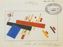 Ceiling Plan for the Red Theatre, Leningrad-Kasimir Severinovich Malevich-Framed Giclee Print