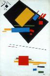 Suprematist Painting (Black Trapezoid and Red Squar), 1915-Kasimir Severinovich Malevich-Giclee Print