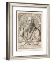 Kaspar Schwenkfeld German Silesian Nobleman and Christian Reformer-Theodor de Bry-Framed Art Print