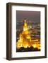 Kassem Darwish Fakhroo Islamic Cultural Centre at Dusk, Doha, Qatar, Middle East-Frank Fell-Framed Photographic Print