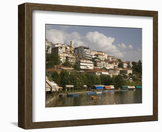 Kastoria and Lake Orestiada, Macedonia, Greece, Europe-Richardson Rolf-Framed Photographic Print