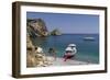 Kastro Beach, Skiathos, Sporades, Greek Islands, Greece, Europe-Rolf Richardson-Framed Photographic Print