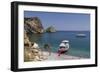 Kastro Beach, Skiathos, Sporades, Greek Islands, Greece, Europe-Rolf Richardson-Framed Photographic Print