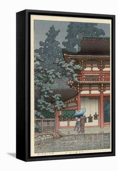Kasuga Shrine, Nara-Kawase Hasui-Framed Stretched Canvas