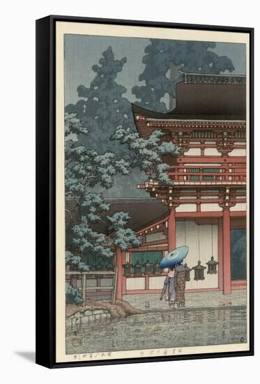 Kasuga Shrine, Nara-Kawase Hasui-Framed Stretched Canvas