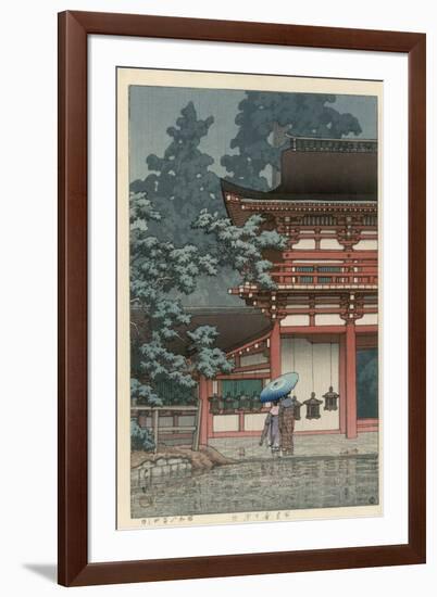 Kasuga Shrine, Nara-Kawase Hasui-Framed Giclee Print