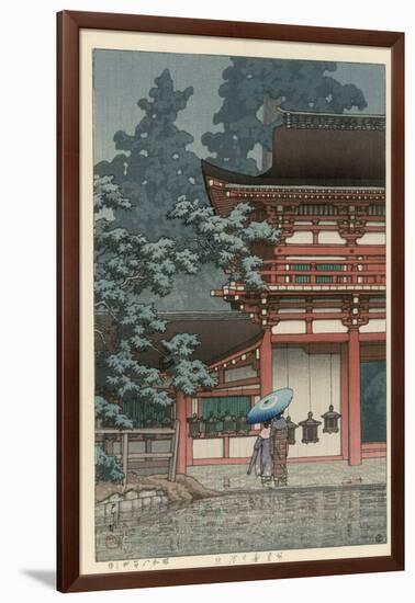 Kasuga Shrine, Nara-Kawase Hasui-Framed Giclee Print