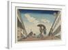 Kasumigaseki, 1830-1837-Utagawa Kuniyoshi-Framed Giclee Print