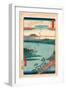 Katada No Rakugan-Utagawa Hiroshige-Framed Giclee Print