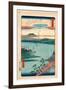 Katada No Rakugan-Utagawa Hiroshige-Framed Giclee Print