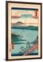 Katada No Rakugan-Utagawa Hiroshige-Framed Giclee Print