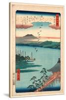 Katada No Rakugan-Utagawa Hiroshige-Stretched Canvas