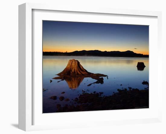 Katahdin Range East of Chesuncook Lake, September 5, 2001-null-Framed Photographic Print